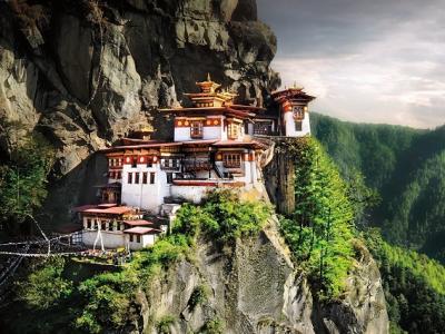 Das an der Kliffe hängende Kloster, Paro Taktsang