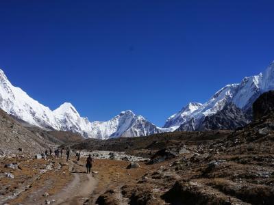 Wanderung in Everest