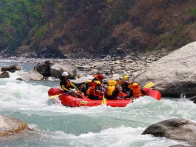 Rafting in Nepal